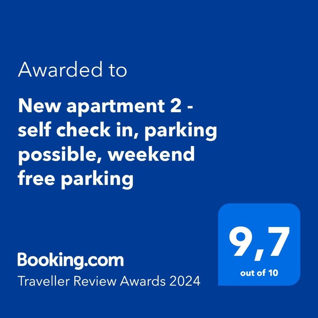 New Studio 3 - Self Check In, Parking Possible, Weekend Free Parking 布拉迪斯拉发 外观 照片